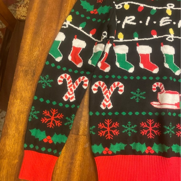 Friends holiday Christmas sweater. Size XS, S and Large. Central Perk - Picture 5 of 6